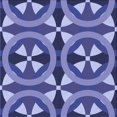 thumbnail image 1 of Ahgly Company Tapis d'Intérieur Lavable en Machine Carré Transitionnel Mimosa Violet, 5 Pieds Carré, 1 of 7