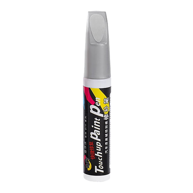 Huanglei Car Up Paint Pen Kit Exact For White Black Red Silver Auto Paint Scratch & Chip For Most Vehicles 12ml