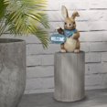 thumbnail image 2 of Hometrends Décoration de jardin d’un lapin de bienvenue, 2 of 4