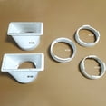 thumbnail image 3 of MYG Raccord de Tuyau d'Échappement de Climatiseur 5,9 Pouces Connecteur de Tube d'Unité AC Rond Accessoires de Climatisation Mobiles Compatibles avec pour Haier Climatiseurs Portatifs (1# 150MM), 3 of 4