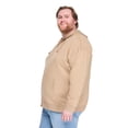thumbnail image 4 of Haut à capuchon zippé sur la longueur George Plus pour hommes, 4 of 6