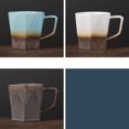 thumbnail image 3 of Old Vintage Mug Simple Coffee Cup Handmade Rough Pottery Drinking Cup 400ML Large Capacity Breakfast Cup, 3 of 4