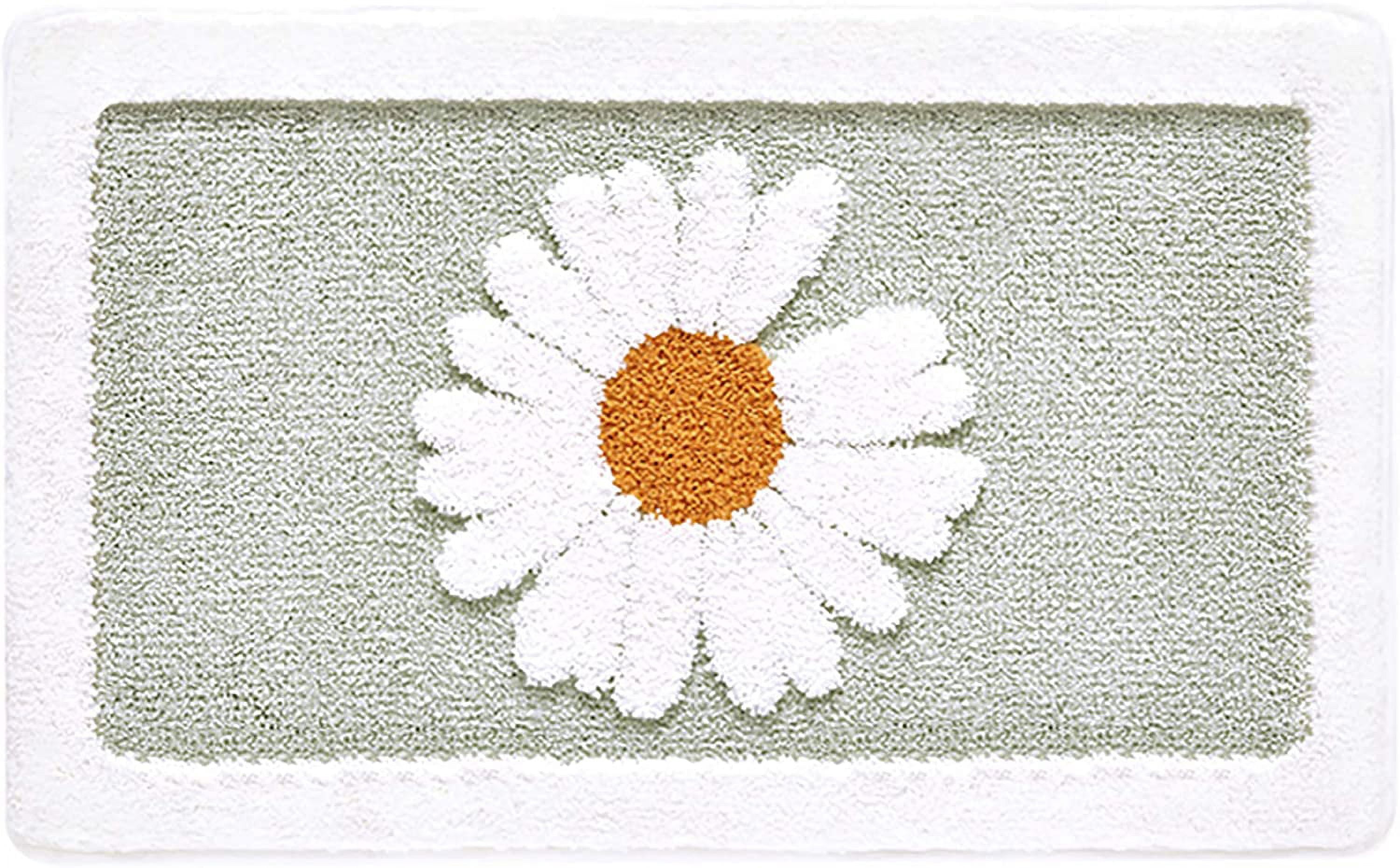 Bath Mat Non Slip - 17.7 X 25.6 Inch Absorbent Bathroom Mat Rug Microfiber Floor Mats Rugs Machine Washable For Tub, Shower And Bath Room