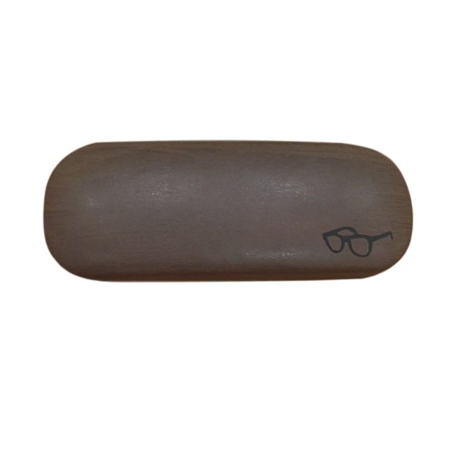 Transemion Étui pour Lunettes Coque Rigide Protège-Couvercle Lunettes de Soleil Boîte de Rangement Portable Café Foncé