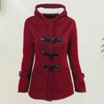 thumbnail image 1 of Pockets Plus Size Jacket Buttoned Women Casual Style Daily Outfit (Grey S), 1 of 7