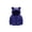 Dark Blue, variant on PatPat Baby Coat Toddler Boys Girls Winter Jackets Stylish 3D Ear Print Solid Hooded Coats, Black, 12-18 Months