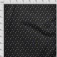 thumbnail image 4 of oneOone Velvet Black Fabric Geometric Sewing Craft Projects Fabric Prints By Yard 58 Inch Wide, 4 of 5