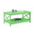 thumbnail image 2 of Pemberly Row Coffee Table with Shelf in Lime Green Wood Finish, 2 of 5
