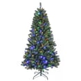thumbnail image 1 of Holiday Time 7' Pre-Lit Braxton Fir Christmas Tree-Green, 1 of 6
