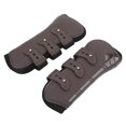 thumbnail image 3 of Horse Leg Protector, Horse Front Legs Guard Adjustable Breathable Light  for Riding for Jumping Pair of Brown Front Legs M, 3 of 7