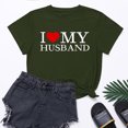 thumbnail image 1 of Meichang T-Shirts Graphiques pour Femmes Valentines Day T-Shirts Mignons à Cœur T-Shirts Graphiques Décontractés à Col Rond Hauts à Manches Courtes Coupe Ample T-Shirts de Fête Valentines Day, 1 of 8