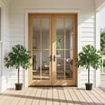 thumbnail image 2 of Outsunny Ensemble de 2 Lauriers Artificiels de 3 Pi, Plante Factice en Pot Réaliste, 2 of 10