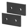 thumbnail image 2 of Plaque de Raccordement à 2 Trous, Résistance à la Compression Noire Délicate Rectangle Petite pour Commodes 3030,4040, 2 of 8