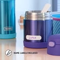 thumbnail image 4 of THERMOS FUNTAINER Pot Alimentaire pour Enfants de 10 Onces en Acier Inoxydable, Isolé sous Vide, avec Cuillère Pliante, Rose, 4 of 8