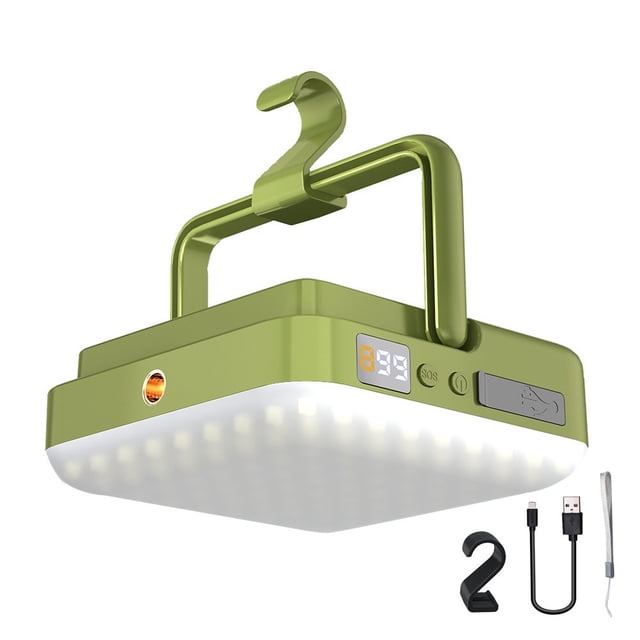 Multifunctional Camping Light LED Outdoor Large-capacity Night Emergency Lights Dual Charging and Four Light M