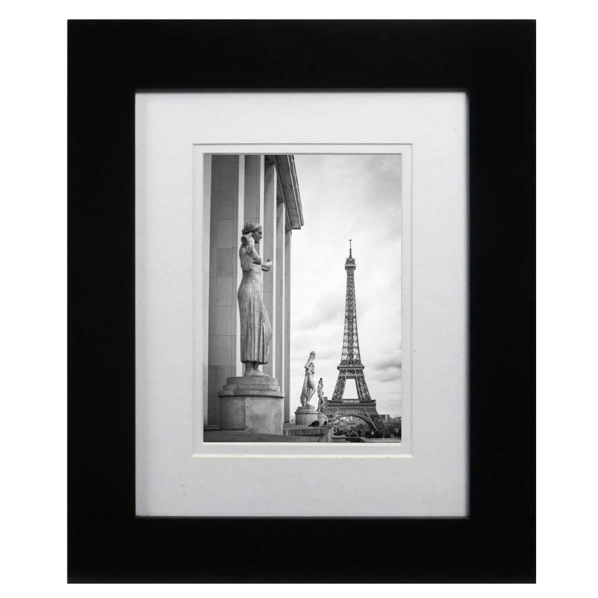 Unbranded Cadre photo Museum 6x8po , finition noir, Cadre décoratif pour table et mur