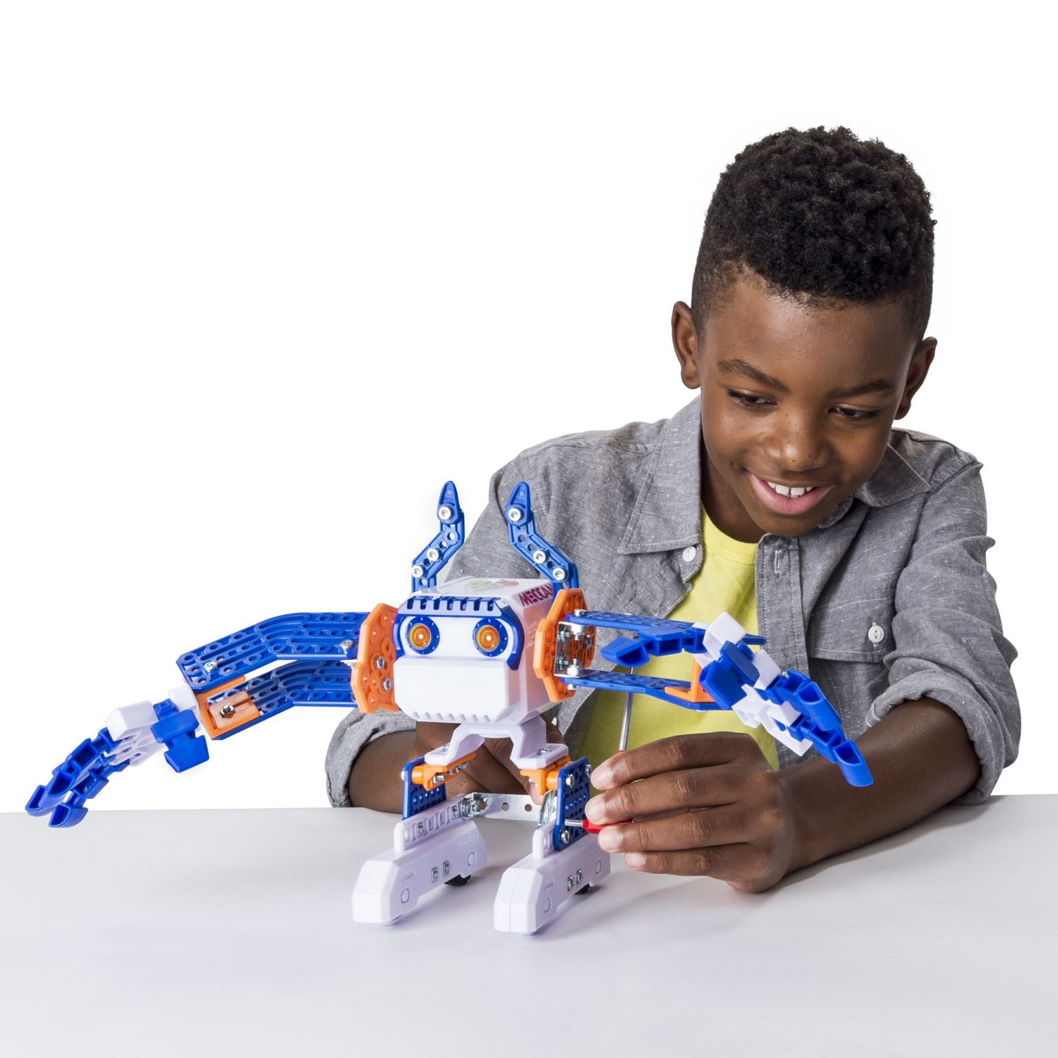 Meccano Micronoid Blue Basher Playset