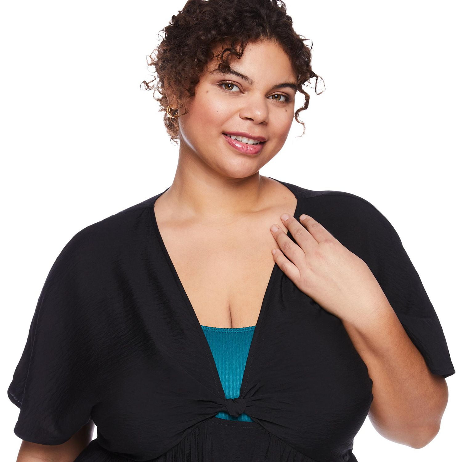 Robe cache-maillot caftan George Plus pour femmes