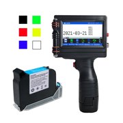 Touch Screen 12.7mm Thermal T Printer Barcode QR Code Logo To Lot Number Smart Handheld Inkjet Printer ,Multi-Format Printing