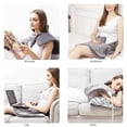 thumbnail image 4 of Electric Large Heating Pad Blanket Portable Shoulder Neck Back Heating Shawl Wrap Pain Relief Temperature Controller, 4 of 5