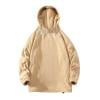 WRKEKC Manteau à Capuche Tactique pour Homme, Qualité Militaire, Résistant à l'Eau, Multi-Poches, Doublé en Molleton, Manteau Chandail, Extérieur, Chasse, Randonnée, Tenue Utilitaire, Chaud