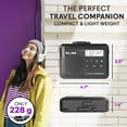thumbnail image 2 of KLIM K7 Lecteur de Cassette + Convertisseur Cassette vers MP3 + Lecteur de Cassette Portable + Baladeur Lecteur de Cassette + Microphone et Haut-Parleur Intégrés + Rechargeable, 2 of 7