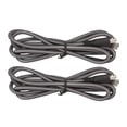 thumbnail image 1 of 3DS Charger Cable, PVC 2Pcs 3DS Host Charging Cable Prevent Loss 5ft Universal  For New 2DSXL For New 3DS For 3DS, 1 of 8