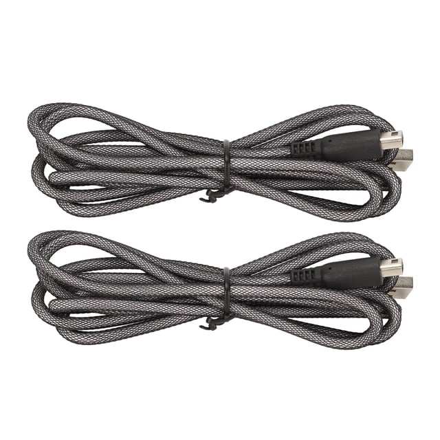 3DS Charger Cable, PVC 2Pcs 3DS Host Charging Cable Prevent Loss 5ft Universal For New 2DSXL For New 3DS For 3DS