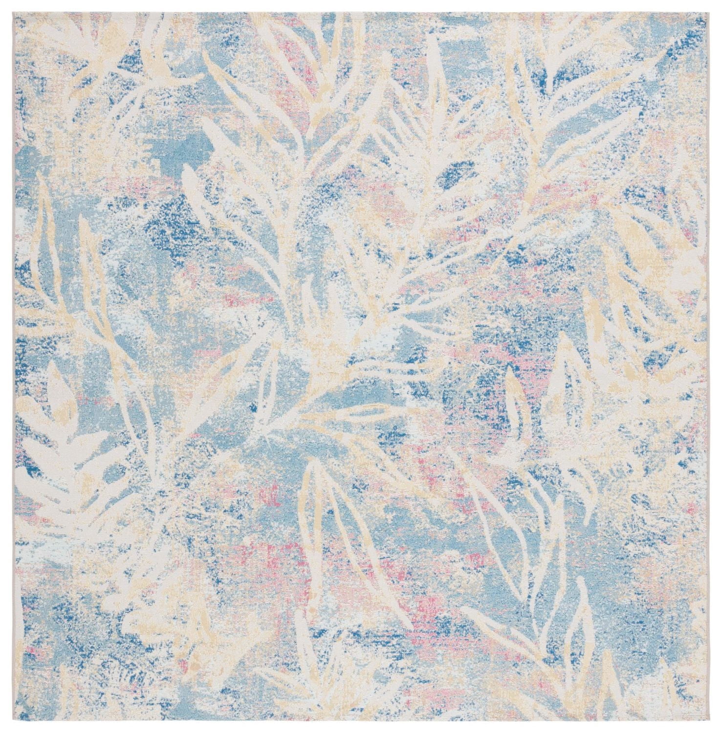 SAFAVIEH Barbados Tobon Tapis Floral Intérieur/Extérieur
