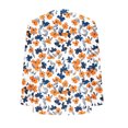thumbnail image 4 of Wensltd T-Shirts Plissés à Manches Longues à Col en V pour Femmes, Hauts d'Automne Mode, Tunique Décontractée, 4 of 5