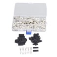 thumbnail image 3 of Industrial Electrical Terminals,220PCS Copper Wire Lugs Copper Wire Lugs Battery Terminal Connector Extended Durability, 3 of 14