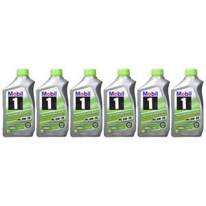 Mobil 1 0W-30 (Advanced Fuel Economy) Synthetic Motor Oil - 1 Quart (Pack of 6)