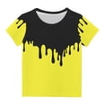 thumbnail image 2 of DPTALR Garçons Filles T-Shirts de Pâques Manches Courtes Haut Graphique Amusant 3-14 Ans, 2 of 5