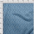 thumbnail image 3 of oneOone Viscose Chiffon Medium Blue Fabric Floral Sewing Craft Projects Fabric Prints By Yard 42 Inch Wide, 3 of 4