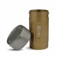 thumbnail image 1 of Corloq EDC120 Rugged Sealed Everyday Carry Storage Container, 120 CC, High Strength Zytel, Tan Body, Gray Cap, 1 of 7