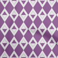thumbnail image 1 of oneOone Polyester Spandex Purple Fabric Check Argyle Fabric For Sewing Printed Craft Fabric By The Yard 56 Inch Wide, 1 of 4