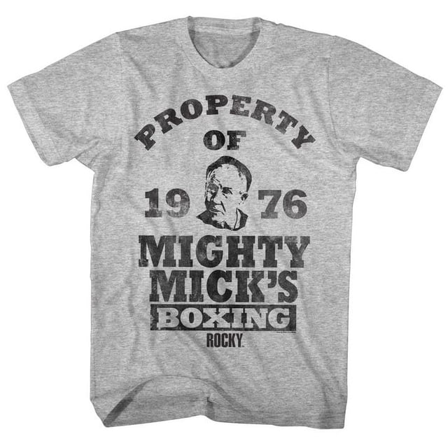 Rocky Property Of Gray Heather Adult T-Shirt