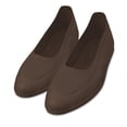 thumbnail image 1 of Moneysworth and Best Ville Classique Couvre-chaussures, Marron, 1 of 6