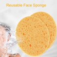thumbnail image 3 of Mousse Rapide Visage Éponge 10pcs Réutilisable Visage Éponge Kit Ronde Absorbant Naturel Démaquillage Exfoliant Visage Spa Nettoyage Éponge de Cellulose, 3 of 8