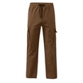 thumbnail image 4 of Men's Cargo Trousers for Everyday Wear with Functional Pockets and Construction for Work and Casual Environments, 4 of 5