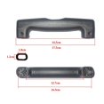 thumbnail image 2 of serony Suitcase Pull Handle Grip Replacement for Pull Out Rod Luggage Trunk Handle Oval 16.3cm, 2 of 9