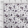 thumbnail image 2 of oneOone Cotton Poplin White Fabric Florals Sewing Craft Projects Fabric Prints By Yard 42 Inch Wide, 2 of 4