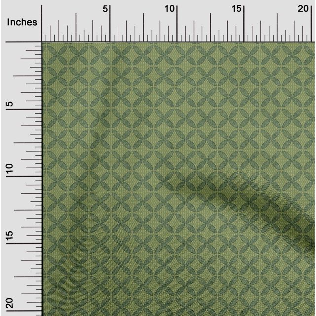 oneOone Silk Tabby Fabric Floral & Chevron Block Decor Fabric Printed BTY 42 Inch Wide