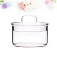 thumbnail image 3 of AMERTEER Stackable Heat Resistant Glass Bowl Transparent Salad Bowl Innovative Dessert Fruit Box With Lid, 3 of 6