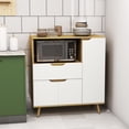 thumbnail image 2 of HOMCOM Armoire pour Micro-Ondes, Armoire de Cuisine avec Tiroir, Armoires de Rangement, 2 of 10