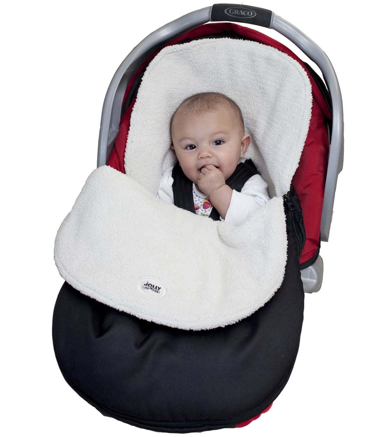 Jolly Jumper Sac Câlin avec Housse Amovible | ENTREPRISE FIÈREMENT CANADIENNE | Sac de voyage pour bébé primé PTPA, doublé en molleton et résistant à l’eau