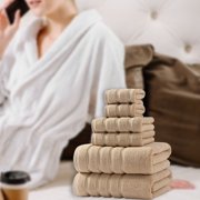 Wzzjkit Towel Set Towels 6-pack Premium Lightweight Highly Absorbent Quick-drying Towels for Everyday Use Suitable for Fitness Sports Yoga Travel Bathroom Towel Set