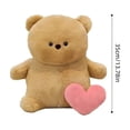 thumbnail image 3 of LHNFT Bear Toy With Hidden Recording Heart-Shaped Talking Doll Talking Doll Valentines Day Gift For Lover, 3 of 6