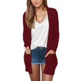 thumbnail image 1 of Kcodviy Chandails Légers à devant Ouvert pour Femmes, Cardigans pour Femmes, Cardigan d'Été et d'Automne, Hauts de Survêtement, Couvre-Maillots Fins, Cardigan Transparent pour Femmes, Chandail à Manches Longues, Manteaux Décontractés, Hauts, 1 of 7