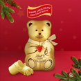thumbnail image 2 of LINDT Christmas TEDDY White Chocolate, 100g, 2 of 7